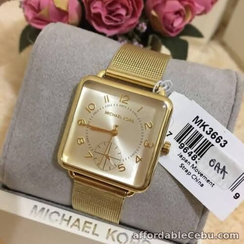 1st picture of Michael Kors Brenner Three-hands Gold-tone Watch For Sale in Cebu, Philippines