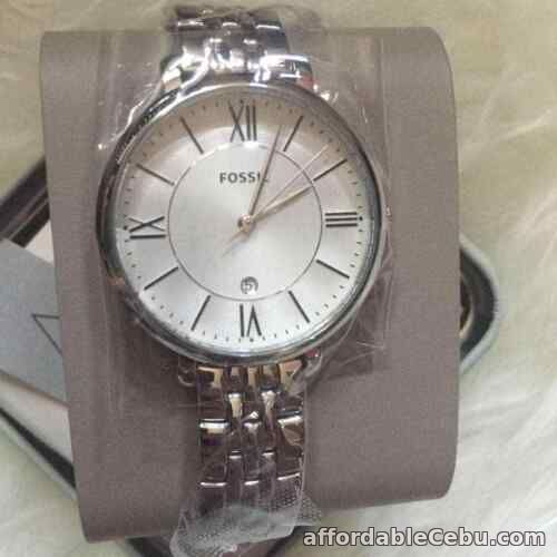 1st picture of FOSSIL JACQUELINE LADIES SILVER-TONE WATCH ES3433 For Sale in Cebu, Philippines
