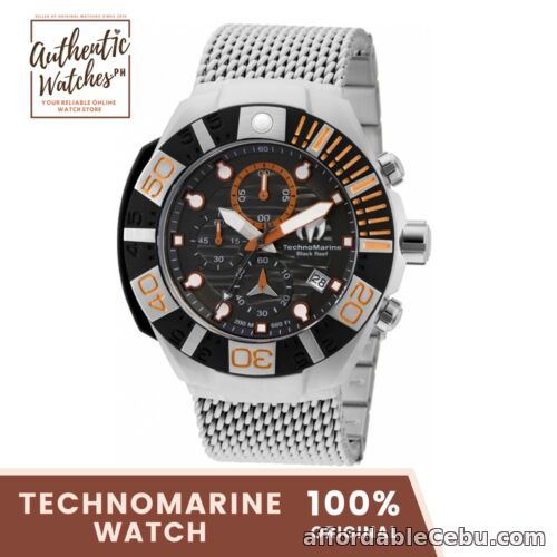1st picture of Technomarine 519001 Black Reef 45.4mm Mens Quartz Watch For Sale in Cebu, Philippines