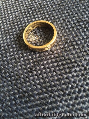 1st picture of GoldNMore: 18 Karat Gold Ring ( Pre Owned ) Size 7.5 For Sale in Cebu, Philippines