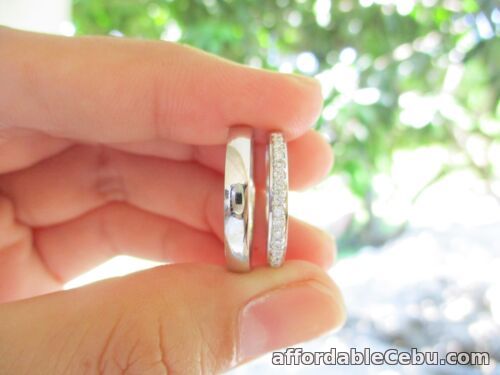 1st picture of .21 CTW Diamond Wedding Ring 14k White Gold WR47 sep (MTO) For Sale in Cebu, Philippines