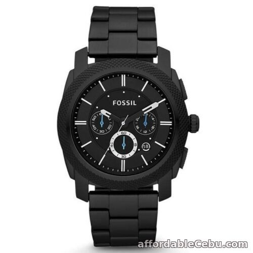 1st picture of Fossil Black Machine Chronograph Watch FS4552 For Sale in Cebu, Philippines
