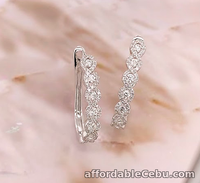 1st picture of SALE‼️.75 CTW Diamond Clip Earrings 14k White Gold JS146E sep (PRE-ORDER) For Sale in Cebu, Philippines