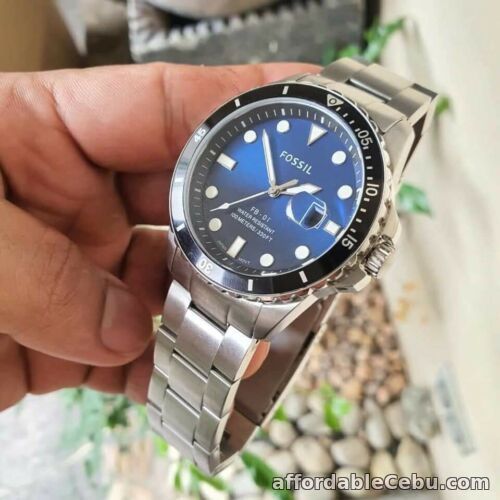 1st picture of Fossil Men's Three-hand Date Stainless Steel Watch FS5667 For Sale in Cebu, Philippines