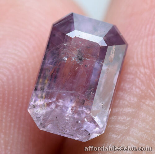 1st picture of 2.40 Carats 9x5.5x4.5mm ULTRA RARE DIASPORE Afghanistan Octagon Cut For Sale in Cebu, Philippines
