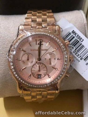 1st picture of Michael Kors Baisley Chronograph Watch MK5983 For Sale in Cebu, Philippines