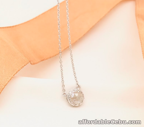 1st picture of .42 Carat Diamond White Gold Necklace 14k N81 sep For Sale in Cebu, Philippines