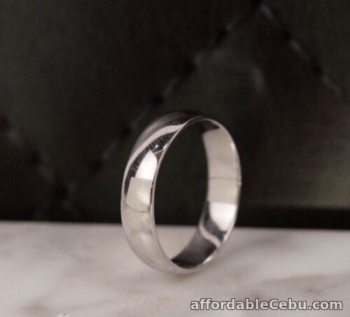 1st picture of SALE‼️Men’s Wedding Ring 14k White Gold WR260 sep For Sale in Cebu, Philippines