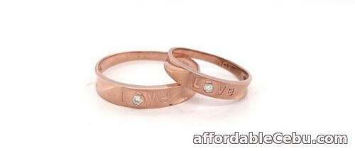 1st picture of .052 CTW Diamond Wedding Ring 18k Rose Gold WR196 sep IMS (PRE-ORDER) For Sale in Cebu, Philippines