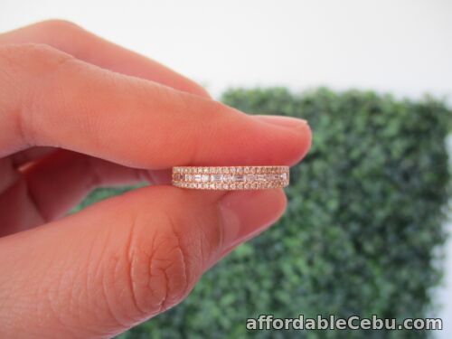 1st picture of .38 CTW Diamond Half Eternity Ring 18k Rose Gold HE126 sep (PRE-ORDER) For Sale in Cebu, Philippines