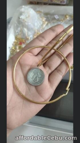 1st picture of GoldNMore:  18 Karat Gold Big - Huge Loop / Hoop Earrings For Sale in Cebu, Philippines