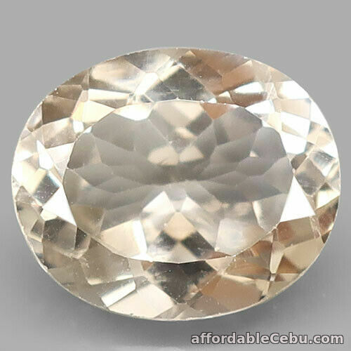 1st picture of 5.56 Carats NATURAL Champagne Imperial TOPAZ Brazil Oval 12x10x6mm Loose For Sale in Cebu, Philippines