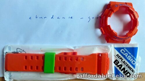 1st picture of Casio G-Shock GA110A-4 GA110 GD100 Glossy Hyper Orange Bezel and Strap For Sale in Cebu, Philippines