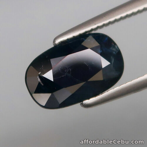 1st picture of 2.27 Carats Natural Blue SAPPHIRE Oval Unheated Untreated Tanzania 7.6x6.6 For Sale in Cebu, Philippines