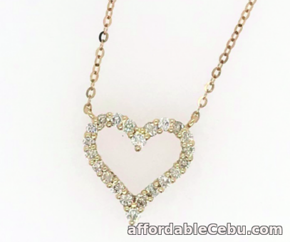 1st picture of .26 CTW Diamond Necklace 18k Yellow Gold N38Y sep (PRE-ORDER) For Sale in Cebu, Philippines