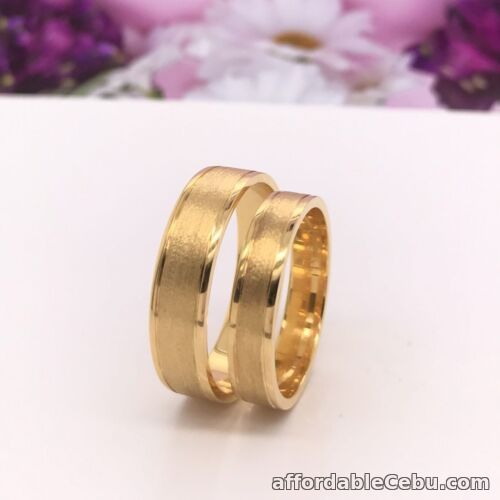 1st picture of Wedding Ring 14k Yellow Gold WR136 sep (MTO) For Sale in Cebu, Philippines