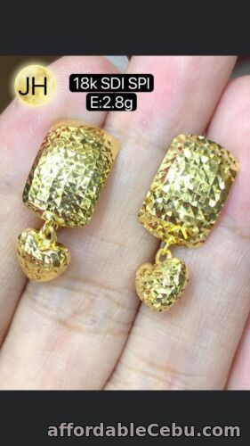 1st picture of GoldNMore: 18 Karat Gold Clip Earrings #2.8 For Sale in Cebu, Philippines