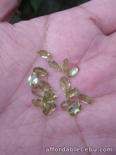1st picture of 7.44Cts 16pcs 6.0x4.0mm Natural Pakistan PERIDOT  for Jewelry Setting Oval facet For Sale in Cebu, Philippines