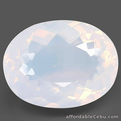 1st picture of 9.56 Carats NATURAL Lavender QUARTZ Oval 17x13x7.4mm Loose Unheated For Sale in Cebu, Philippines