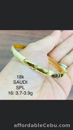 1st picture of GoldNMore: 18 Karat Gold Bangle #3.9 For Sale in Cebu, Philippines