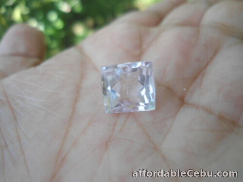 1st picture of 7.31 Carats NATURAL Light PINK KUNZITE Stone for Jewelry Setting Cushion For Sale in Cebu, Philippines