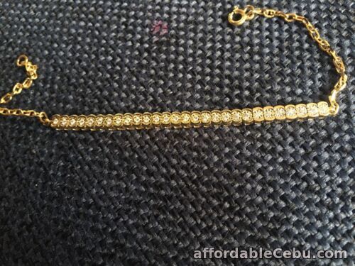 1st picture of GoldNMore: Gold Bracelet With Diamonds For Sale in Cebu, Philippines