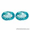 2.24 TCW IF 2pcs Natural Blue ZIRCON for Jewelry Setting Oval Cut 7.0x5.0mm