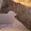 SALE‼️.216 CTW Dancing Diamond Necklace 18k Twotone Gold N156R sep