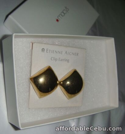 1st picture of *ETIENNE AIGNER*  Clip Earrings For Sale in Cebu, Philippines