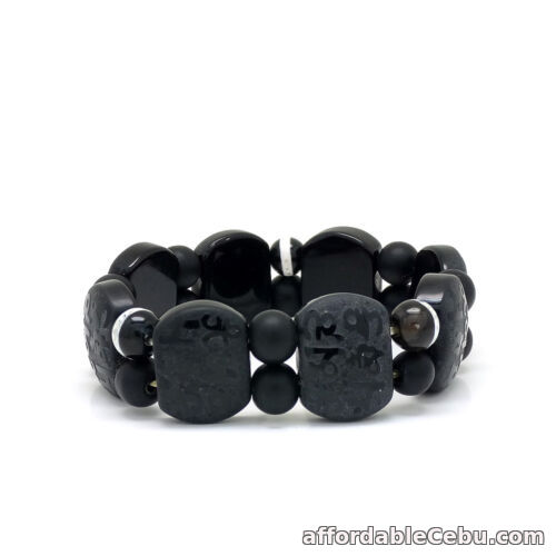 1st picture of Black Mantra Bracelet No. 2 For Sale in Cebu, Philippines