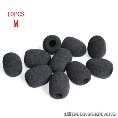 1st picture of 10PC Microphone Windscreen Sponge Cover Headset Mic Foam Cover Cap for Gooseneck For Sale in Cebu, Philippines