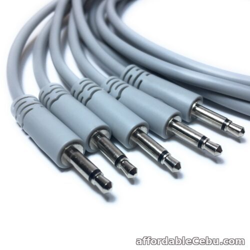1st picture of Eurorack Patch Cables - Set of 5 mono patch cables 3.5mm (96 Options) For Sale in Cebu, Philippines
