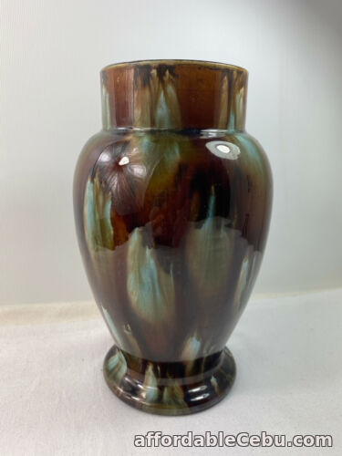 1st picture of Regal Mashman Art Ware Vintage Australian Pottery Drip Glaze Vase 244 For Sale in Cebu, Philippines