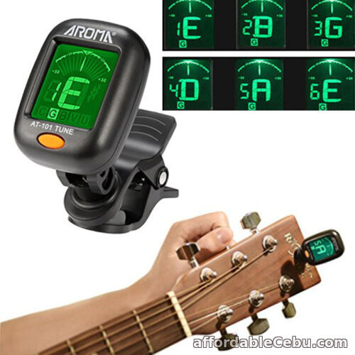 1st picture of LCD Clip On Tuner Chromatic Acoustic Electric Guitar Bass Ukulele Banjo Violin For Sale in Cebu, Philippines