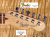 1 pcs Fender Telecaster Anni 80 Decalcomania Decal Chitarra Guitar Gold Grey