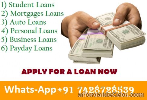 1st picture of FAST AND INSTANT LOAN FOR EVERYONE WITHIN 12HRS Offer in Cebu, Philippines