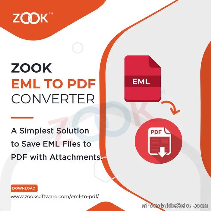 1st picture of Download EML to PDF Converter to Export EML Files to PDF with Attachments For Sale in Cebu, Philippines