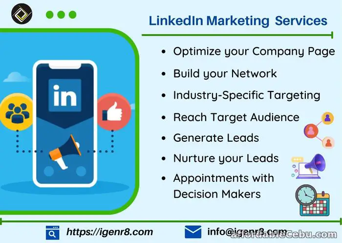 1st picture of Generate B2B Leads with LinkedIn Marketing Services Offer in Cebu, Philippines