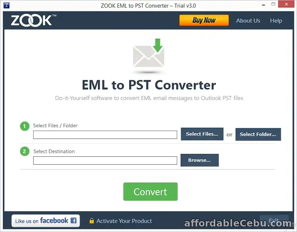 1st picture of EML to PST Converter to convert EML files to PST in Bulk For Sale in Cebu, Philippines