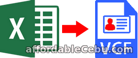 1st picture of How do I convert Excel to vCard ? Announcement in Cebu, Philippines