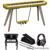 Casio Privia PX-S7000 88-Key Portable Digital Piano Value Kit with Bench, Expression Pedal, and Headphones (Harmonious Mustard)