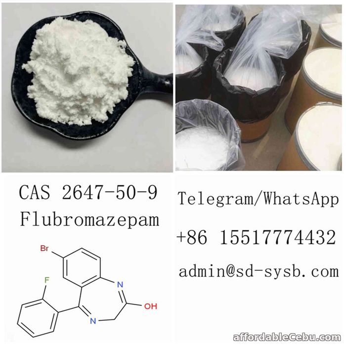 1st picture of Flubromazepam cas 2647-50-9 Factory Supply High-Quality powder in stock for sale For Sale in Cebu, Philippines