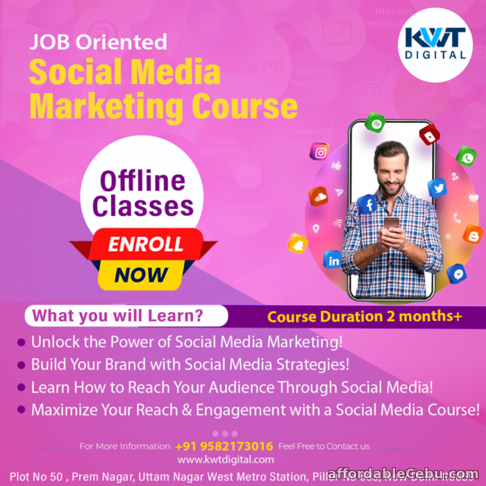 1st picture of Social Media Marketing Training Institute in Uttam Nagar Offer in Cebu, Philippines