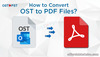 OST to PDF Converter to Convert OST Files to PDF