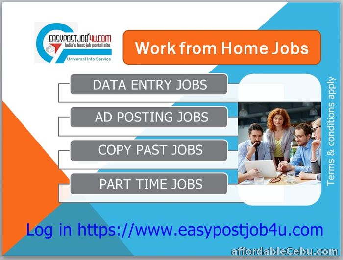 1st picture of Earn from your home by doing data entry Job. Offer in Cebu, Philippines