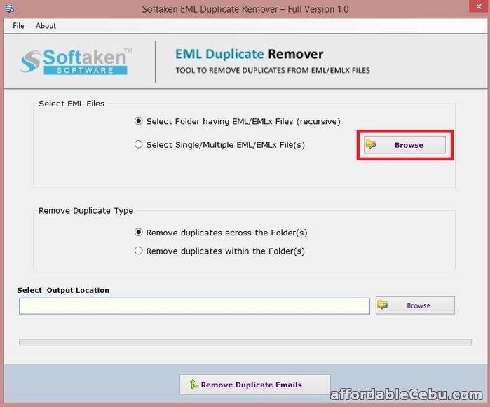 2nd picture of Softaken EML Duplicate Remover: Delete the Same EML files From Your Personal Space For Sale in Cebu, Philippines