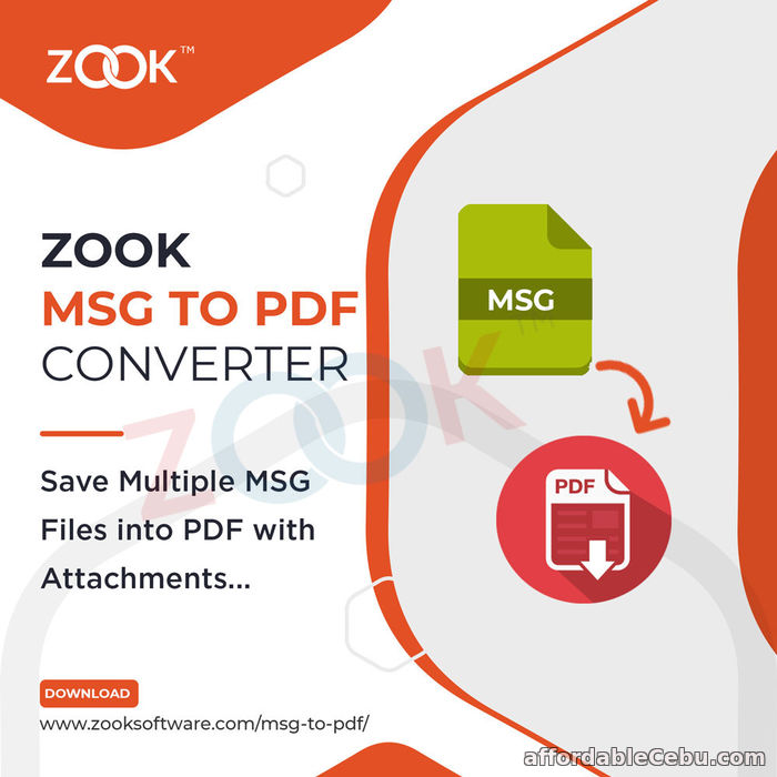 1st picture of Directly Convert Your MSG Files to PDF with Attachments and Print MSG to PDF Files For Sale in Cebu, Philippines