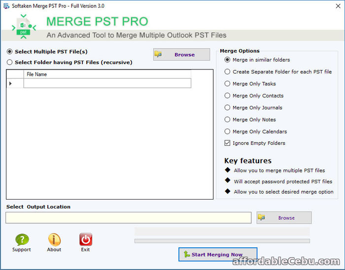 2nd picture of Softaken Outlook PST Combiner Software: Simplify Your Outlook Data Files Management For Sale in Cebu, Philippines