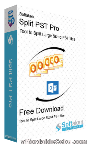1st picture of Softaken Split Outlook PST Software: The Best PST File Splitter for Businesses For Sale in Cebu, Philippines