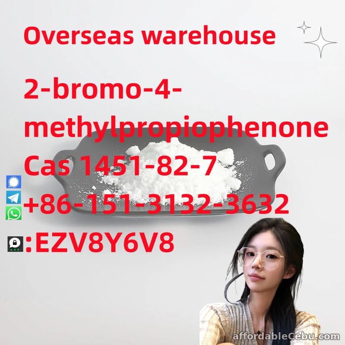 1st picture of 2-bromo-4-methylpropiophenoneCas1451-82-7WhatsApp /Telegram /WeChat: +86151-3132-3632 For Sale in Cebu, Philippines